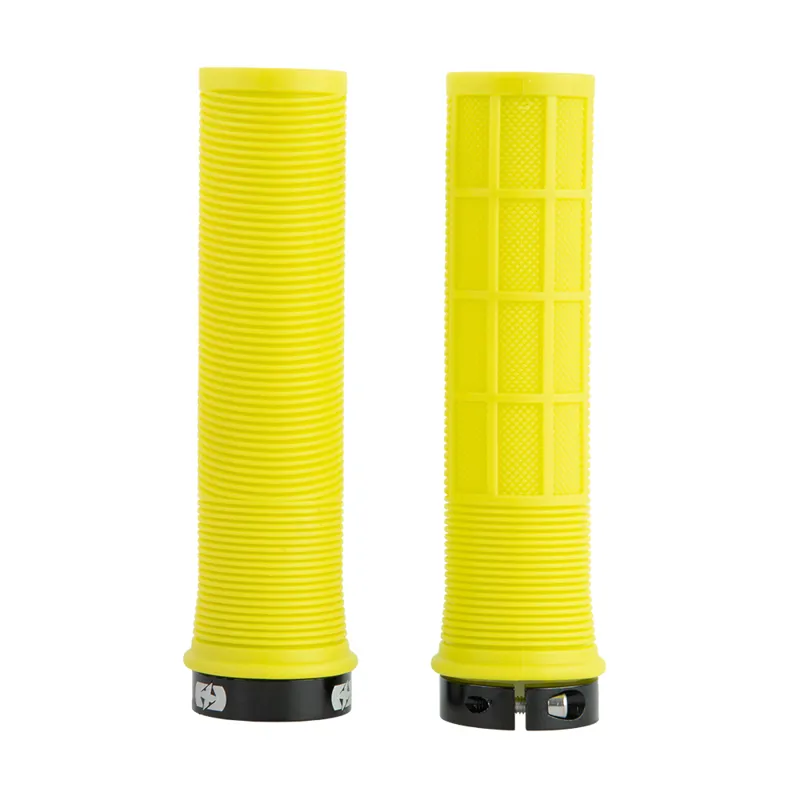 Oxford Driver Lock-On MTB Grips - Fluo Yellow