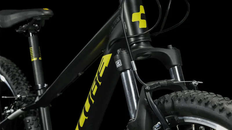 2023 Cube Acid 260 Kids Mountain Bike - Black/Yellow-6
