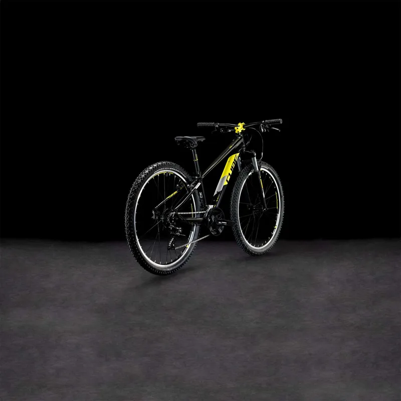 2023 Cube Acid 260 Kids Mountain Bike - Black/Yellow-2