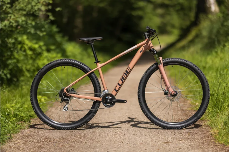 2024 Cube Access WS EAZ Womens Hardtail Mountain Bike - Blush/Silver-1