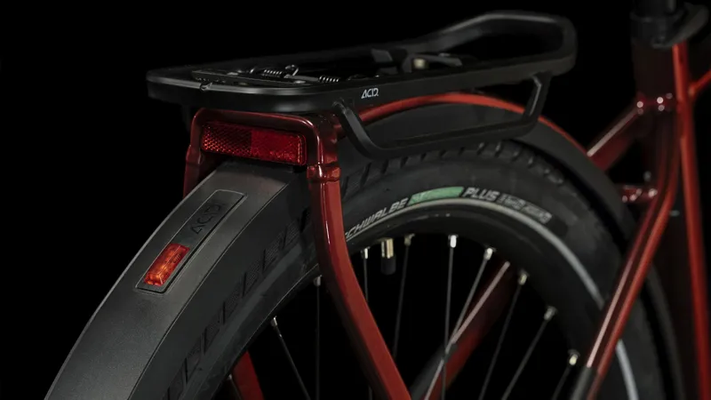 Cube Touring Hybrid EXC 625 Trapeze Electric Bike - Red - Size X-Small-3