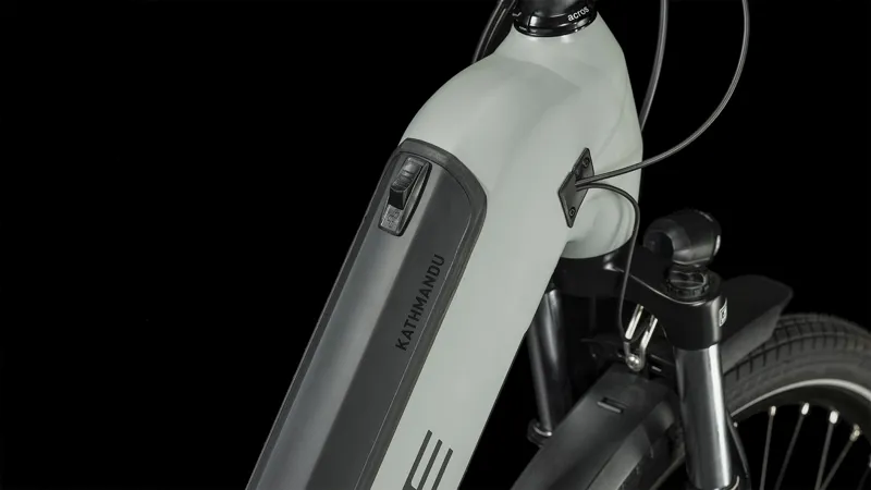 2024 Cube Kathmandu Hybrid One 750 Easy Entry Electric Bike - Grey - Medium-5