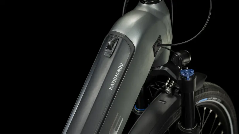 2024 Cube Kathmandu Hybrid Pro 750 Easy Entry Electric Hybrid Bike - Flash Grey-4