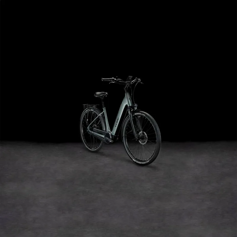 2024 Cube Supreme Hybrid Pro 625 Electric Bike - Flash Grey/Black-6