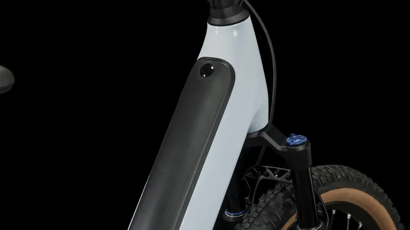 2024 Cube Reaction Hybrid Pro 625 Electric Mountain Bike - Flash White/Black-6