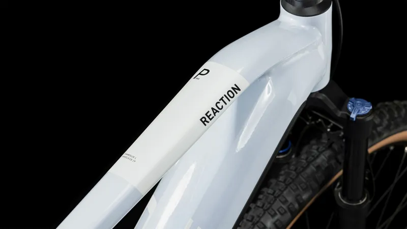 2024 Cube Reaction Hybrid Pro 750 Electric Mountain Bike - Flash White-3