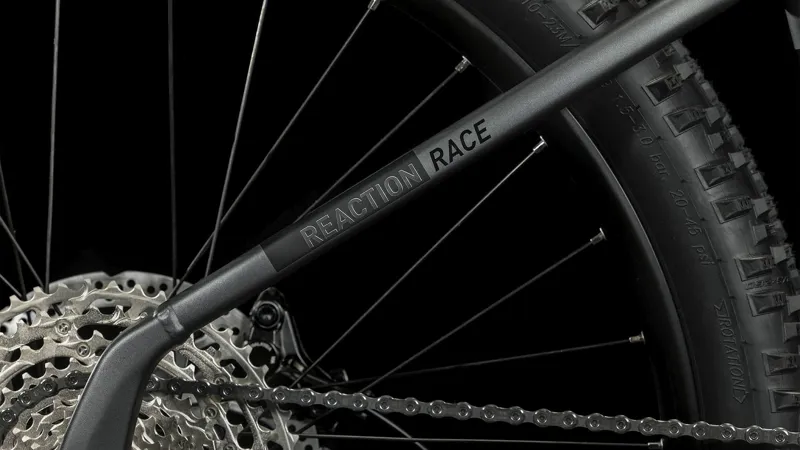 2024 Cube Reaction Hybrid Race 750 Electric Mountain Bike - Grey/Metal-9