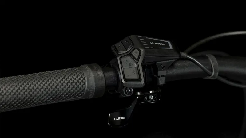 2024 Cube Stereo Hybrid 160 HPC Race 750 27.5 Electric Mountain Bike - Grey/Metal-4