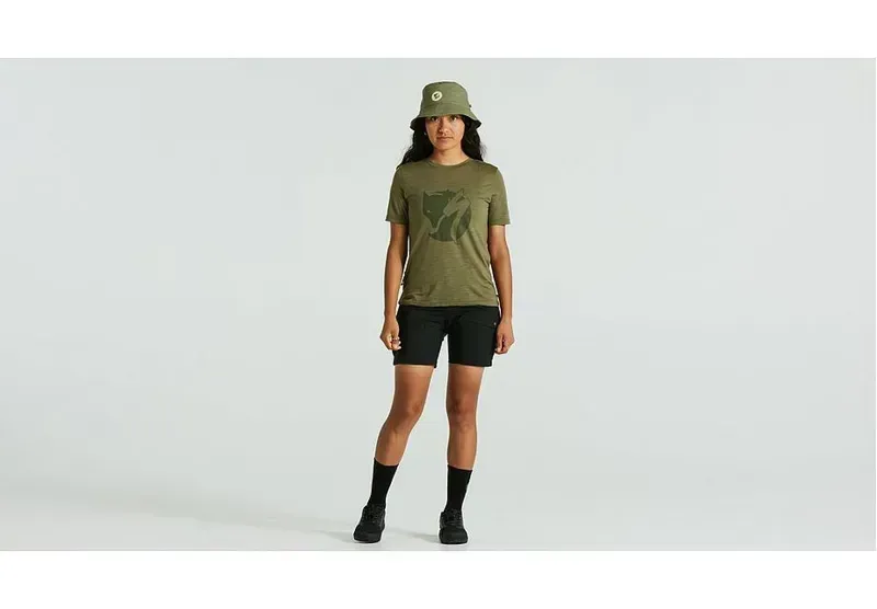 Specialized/Fjällräven Womens Rider's Hybrid Shorts - Black