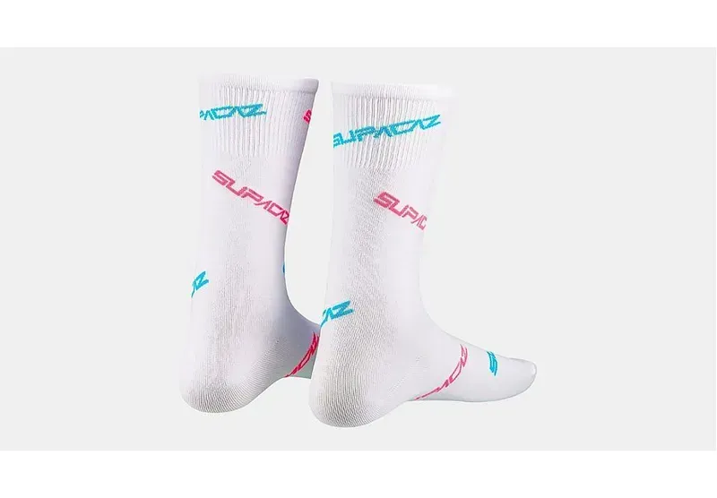 Supacaz SupaSox Cycling Sock - Miami-1