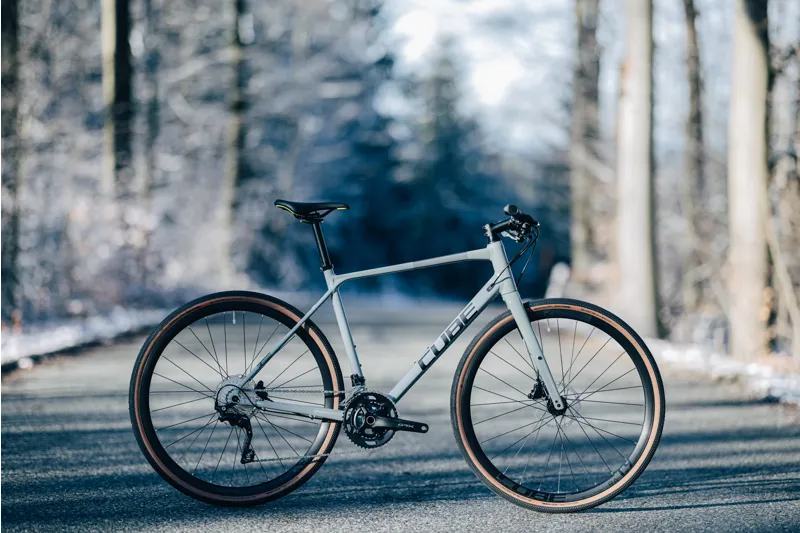 2024 Cube Nulane Pro Gravel Bike - Grey/Black-1