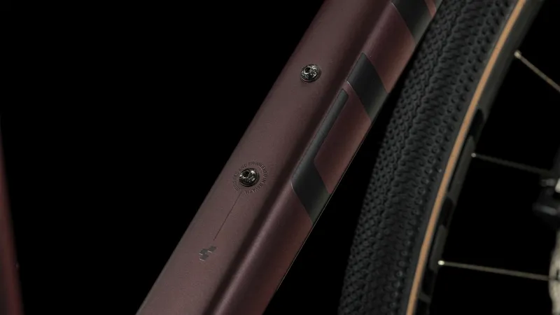 2023 Cube Nulane Race Gravel Bike - Ruby Red/Black-2