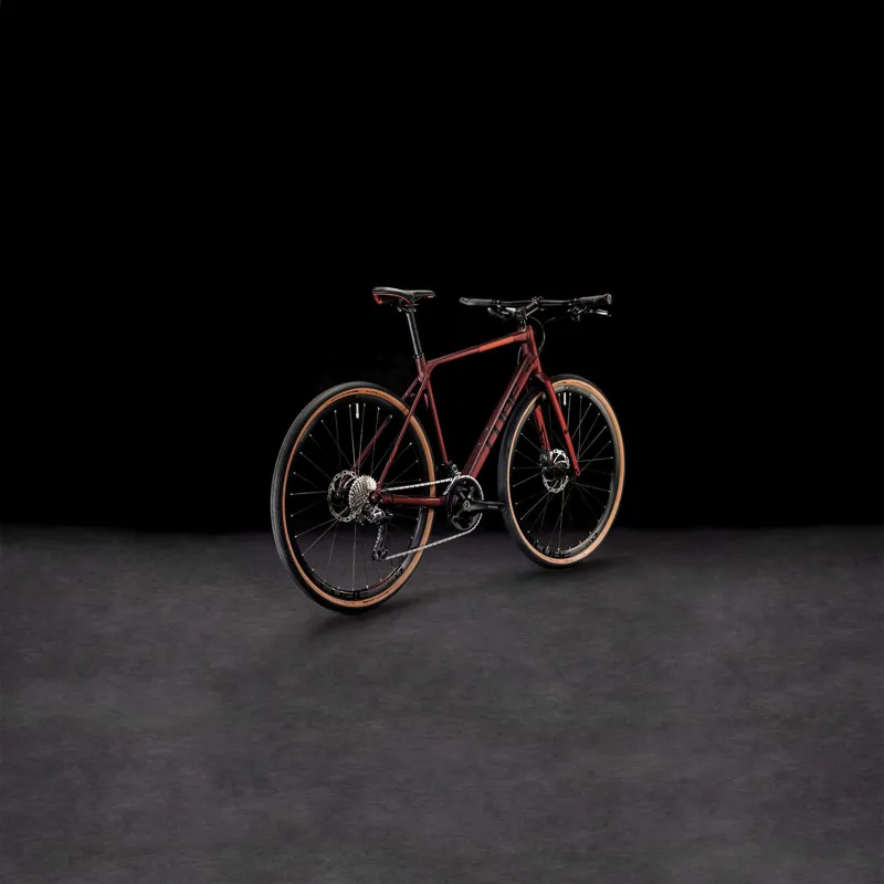 2023 Cube Nulane Race Gravel Bike - Ruby Red/Black-6