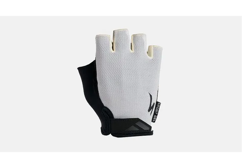 White cycling mitts discount