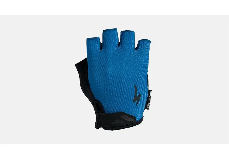 Specialized Body Geometry Sport Gel Short Finger Cycling Gloves - Sapphire
