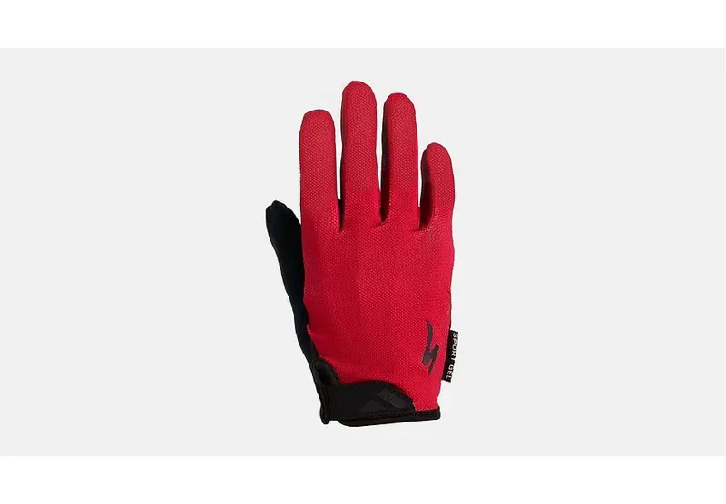 Specialized Body Geometry Sport Gel Womens Cycling Glove - Vivid Red