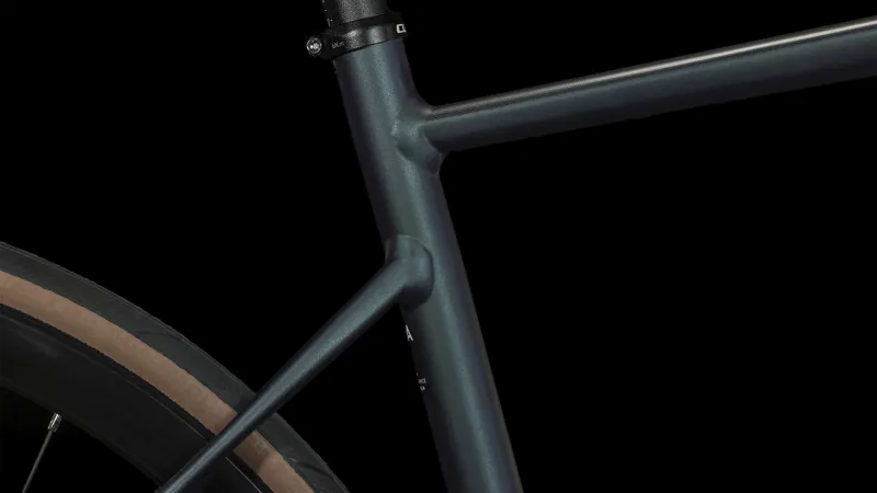 2023 Cube Attain Road Bike - Deep Blue/White-5