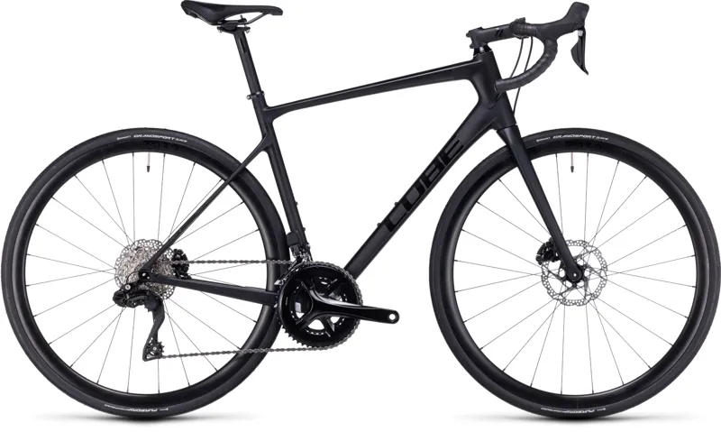 2023 Cube Attain GTC SLX Road Bike - Carbon/Black