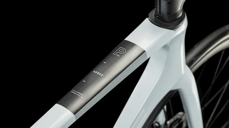 Cube Agree C:62 Pro Road Bike - White/Orange - Size 60cm-3