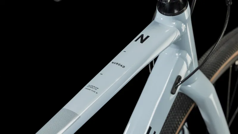 2023 Cube Nuroad Gravel Bike - Sky Grey/Black-2