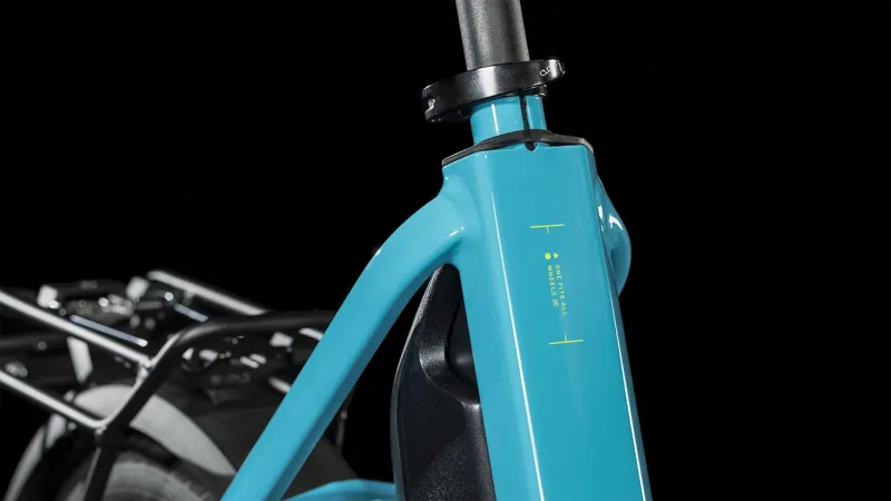 2024 Cube Compact Sport Hybrid 500 Electric Hybrid Bike - Blue/Lime-4