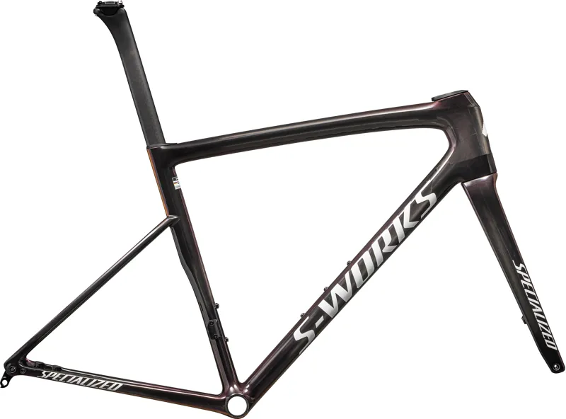 2024 S-Works Tarmac SL8 Road Bike Frameset - Satin Carbon/Viavi-3