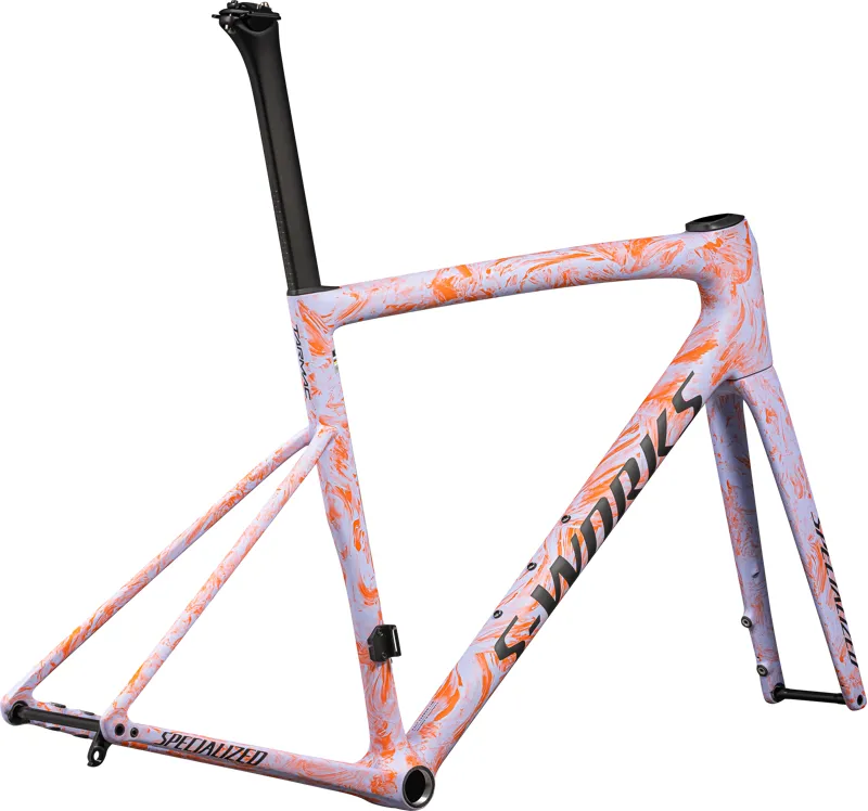 2024 S-Works Tarmac SL8 Road Bike Frameset - Satin Powder Indigo - Size 49cm-5