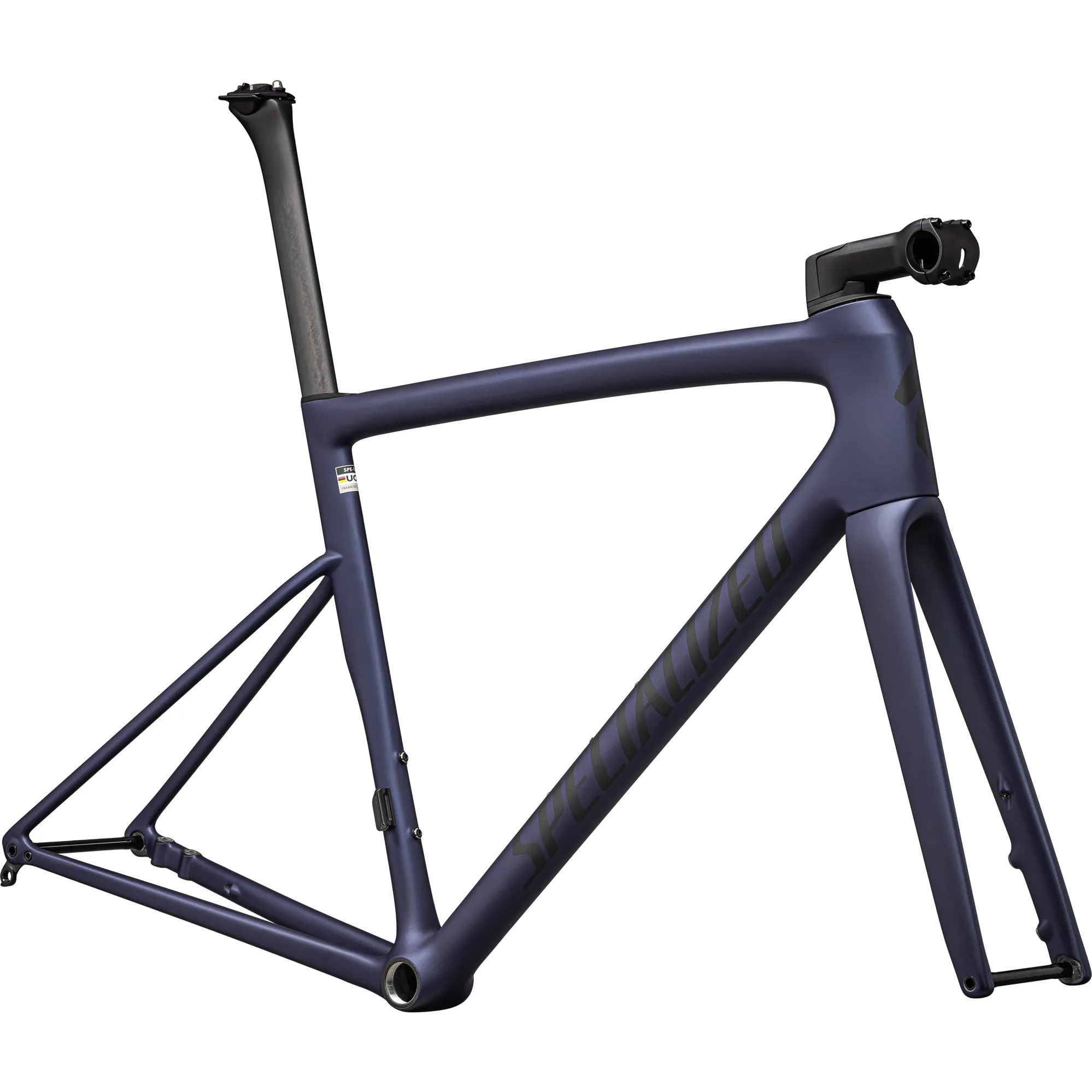 2024 Specialized Tarmac SL8 Road Bike Frameset Satin Blue Onyx