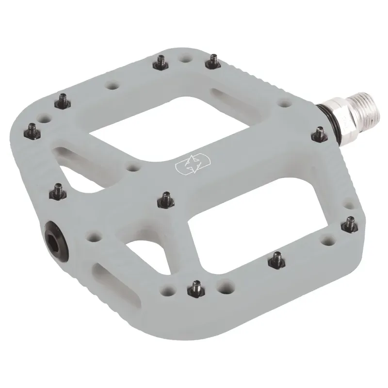 Oxford Loam 20 Nylon Flat Bike Pedals - Grey