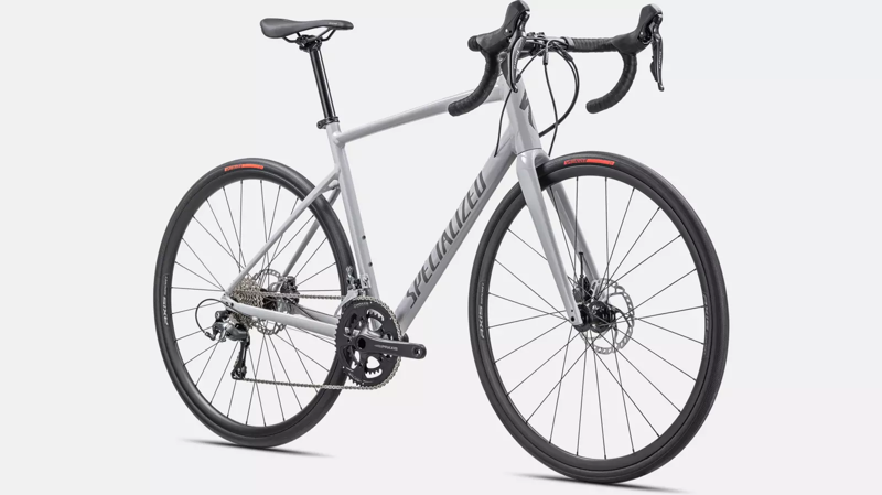 2024 Specialized Allez E5 Disc Sport Road Bike - Gloss Dove Grey - Size 54cm-1