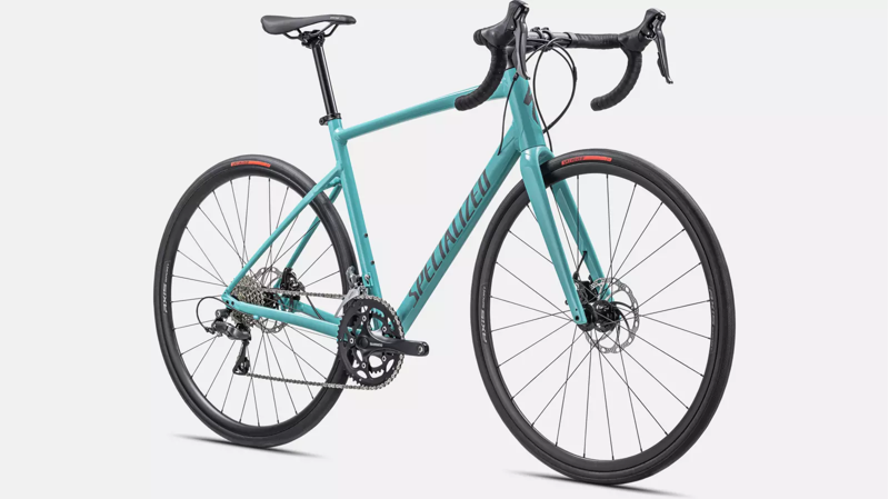 2024 Specialized Allez E5 Disc Road Bike - Gloss Lagoon Blue - Size 49cm-1