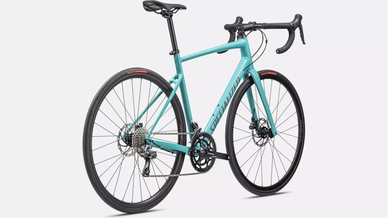 2024 Specialized Allez E5 Disc Road Bike - Gloss Lagoon Blue - Size 49cm-2