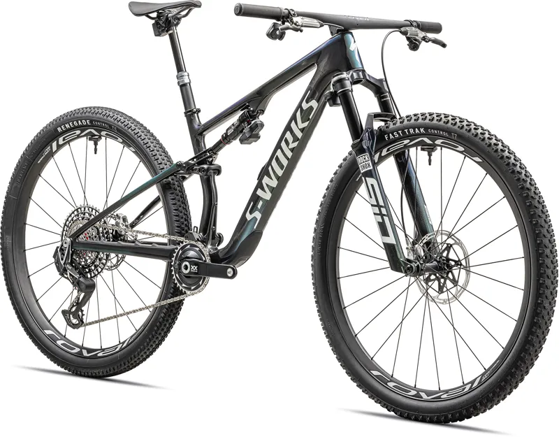2024 S-Works Epic 8 Mountain Bike - Gloss Carbon/Astral Blue-7