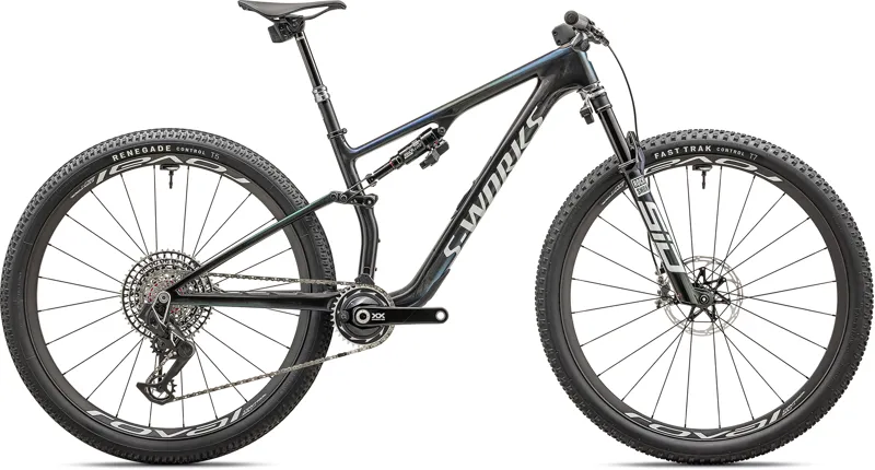 2024 S-Works Epic 8 Mountain Bike - Gloss Carbon/Astral Blue