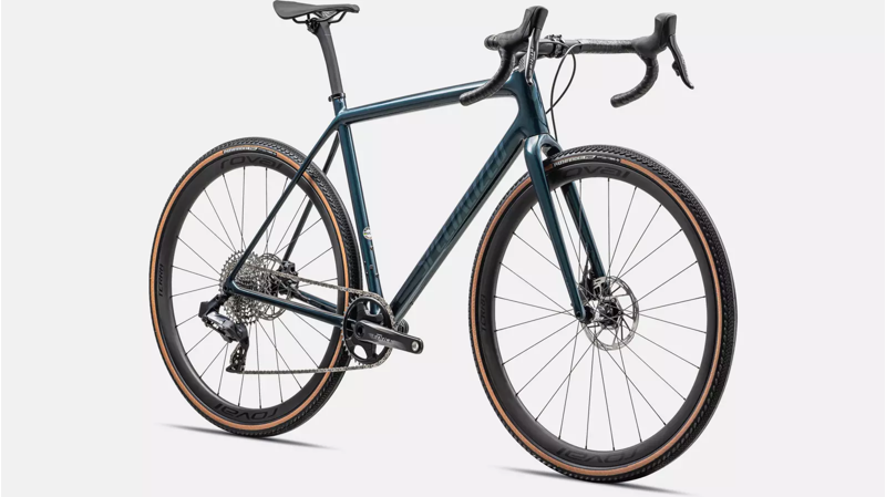 2023 Specialized Crux Pro Cyclocross Bike - Gloss Metallic Deep Lake-4