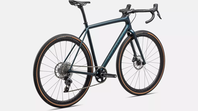 2023 Specialized Crux Pro Cyclocross Bike - Gloss Metallic Deep Lake-5