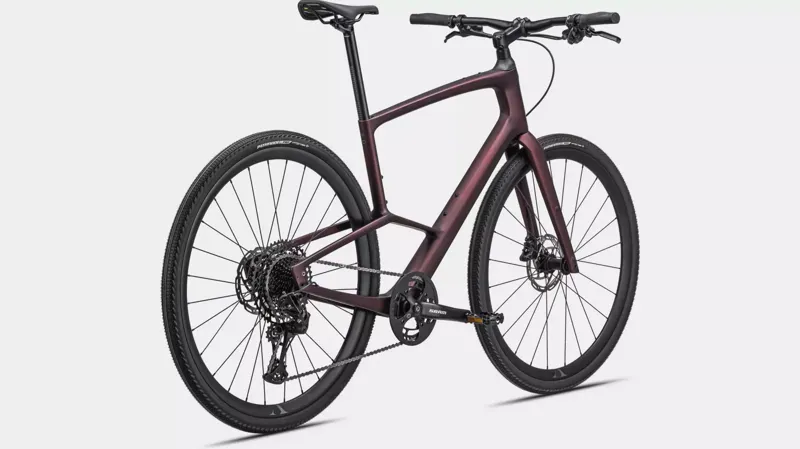 Specialized Sirrus X 5.0 Hybrid Bike - Satin Red Tint/Carbon-6