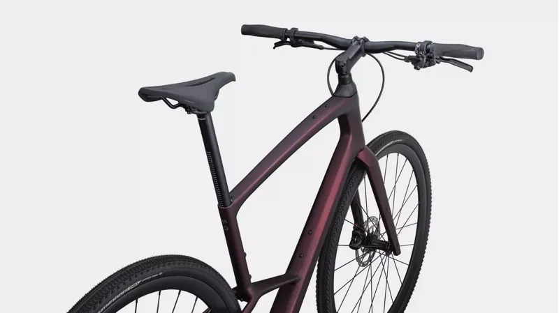 Specialized Sirrus X 5.0 Hybrid Bike - Satin Red Tint/Carbon-7