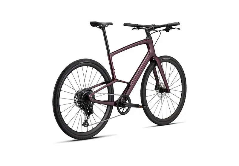 2026 Specialized Sirrus X 5.0 Hybrid Bike - Gloss Bordeaux-2