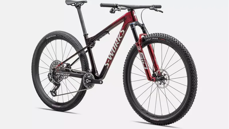 2024 S-Works Epic World Cup Mountain Bike - Gloss Red Tint-1