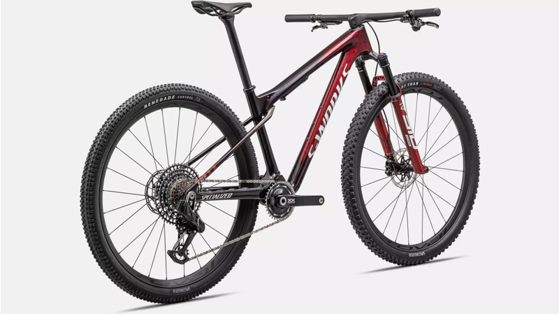 2024 S-Works Epic World Cup Mountain Bike - Gloss Red Tint-2