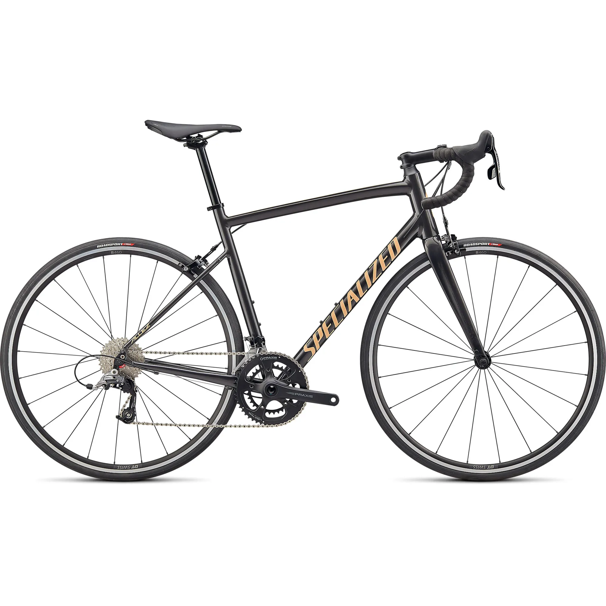 2022 Specialized Allez Elite Road Bike Gloss Smoke/Ice Papaya