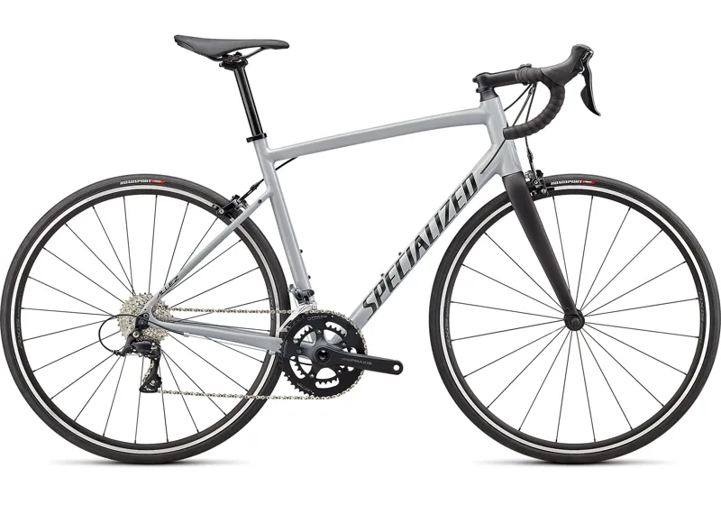 2022 Specialized Allez Sport Road Bike Gloss Dove Grey/Satin Black
