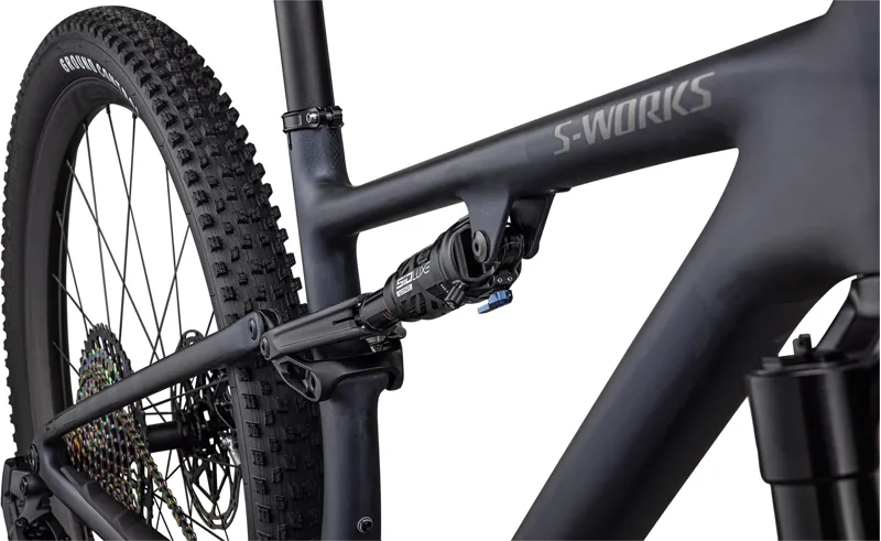 2023 S-Works Epic Evo Mountain Bike - Satin Blue Ghost Pearl/Black Chrome-4