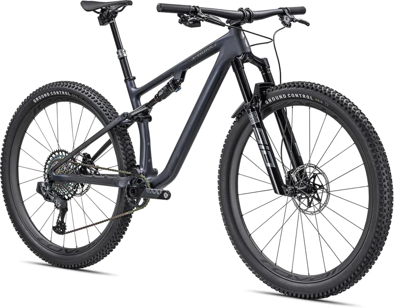 2023 S-Works Epic Evo Mountain Bike - Satin Blue Ghost Pearl/Black Chrome-1