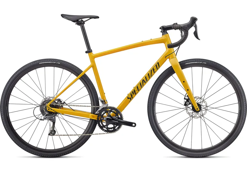 2022 Specialized Diverge E5 Gravel Road Bike - Satin Brassy Yellow/Black