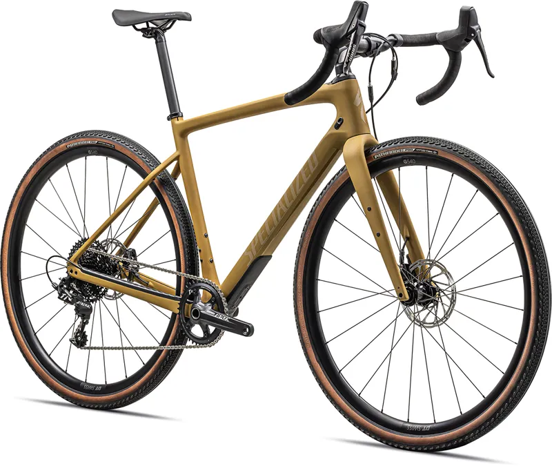 2023 Specialized Diverge Sport Carbon Gravel Bike - Satin Harvest Gold Granite-1