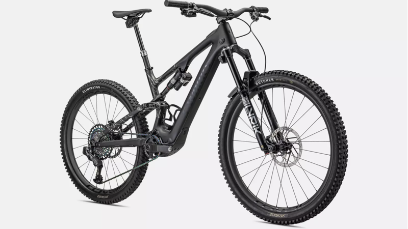 2023 S-Works Turbo Levo SL LTD Electric Mountain Bike - Black Carbon/Smoke-1