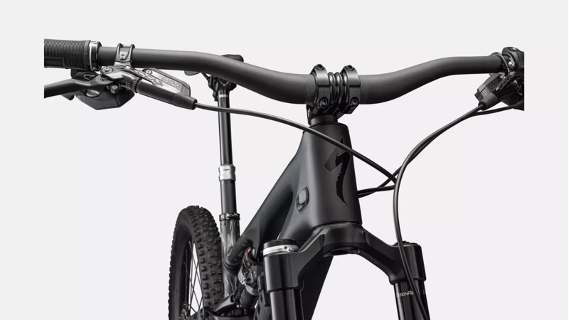 2023 S-Works Turbo Levo SL LTD Electric Mountain Bike - Black Carbon/Smoke-5