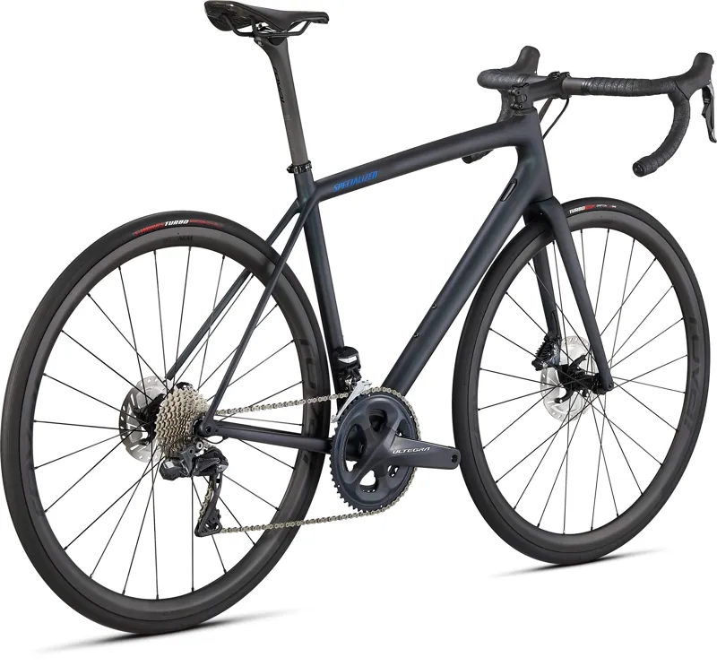 2021 Specialized Aethos Pro Ultegra Di2 Road Bike - Satin Blue Murano/Carbon/Cobalt-2